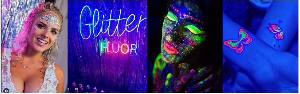 Barra de glitter para eventos de Proyecto Confite