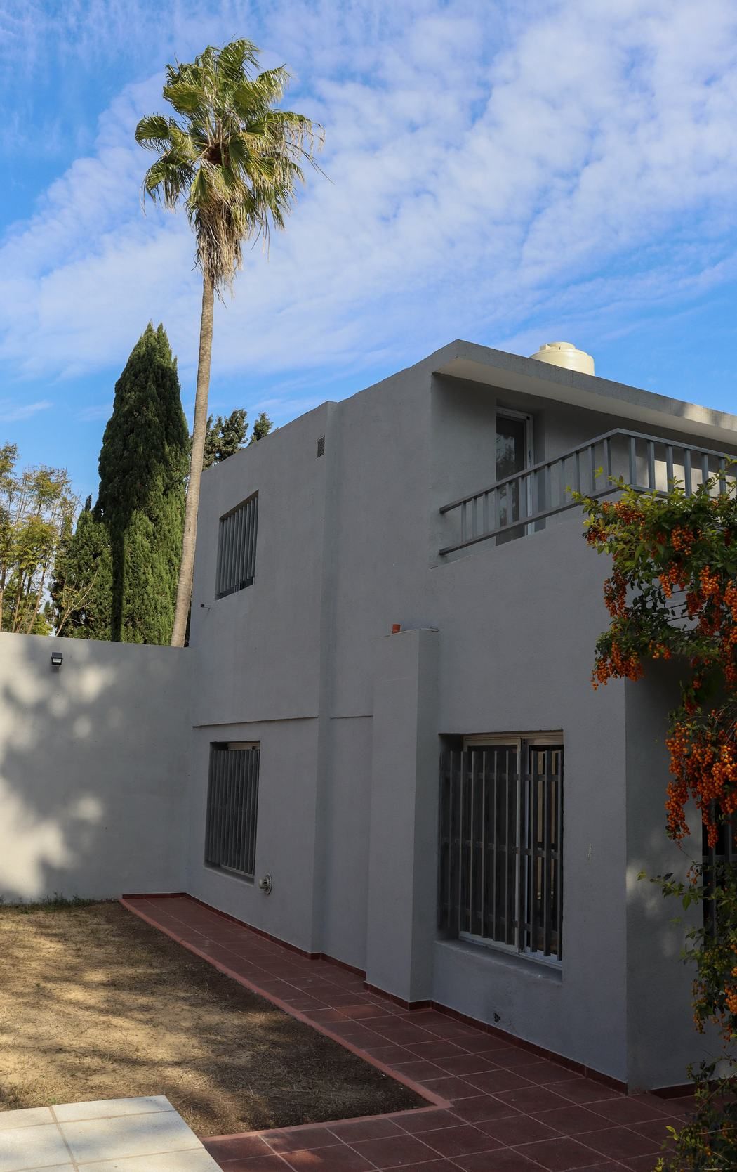 Casa Confite Baigorria - atardecer en la casa